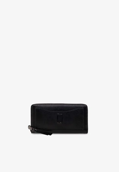 Marc Jacobs The Utility Snapshot Zipped Continental Wallet In Black
