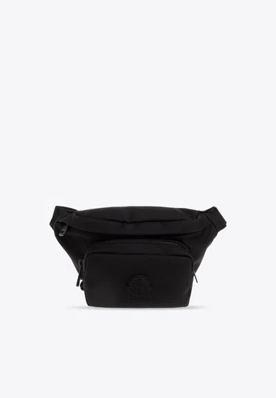 Moncler Durance Piccolo Technical Fabric Belt Bag In Black