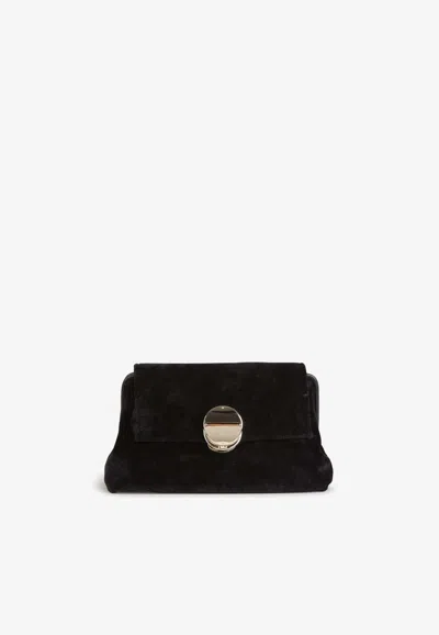 Chloé Small Penelope Clutch In Black