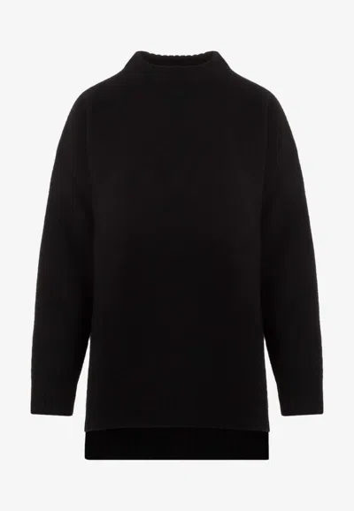 Jil Sander Wool Sweater In Black