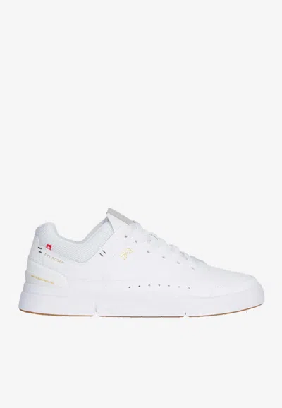 On Running X Roger Federer The Roger Centre Court Trainers In White