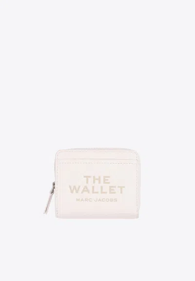 Marc Jacobs The Mini Compact Wallet Accessories In Chalk