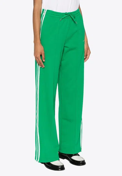 P.a.r.o.s.h Logo-embroidered Drawstring Track Pants In Green