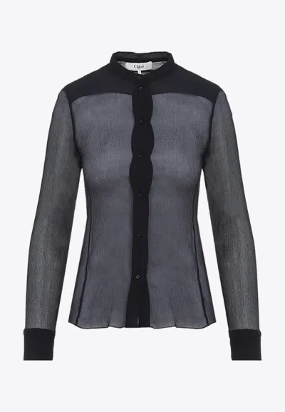Chloé Shirts In Blue