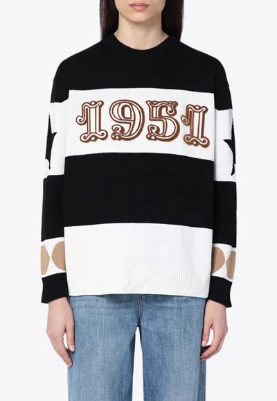 Max Mara Dirce Wool And Cashmere Sweater In Black