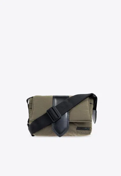 Jacquemus Le Petit Messenger Bambino Shoulder Bag Unica In Green
