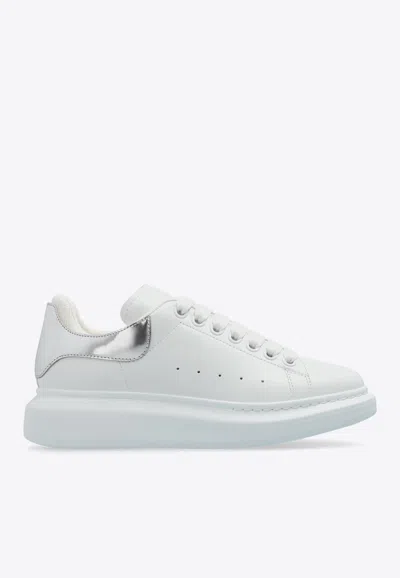 Alexander Mcqueen Alexander Mc Queen Oversized Leather Sneakers In White