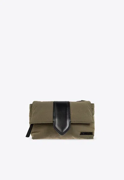 Jacquemus Le Petit Messenger Bambino Shoulder Bag Unica In Green