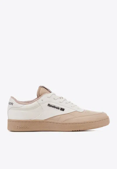 Off-white X Reebok Club C Low-top Sneakers In Beige