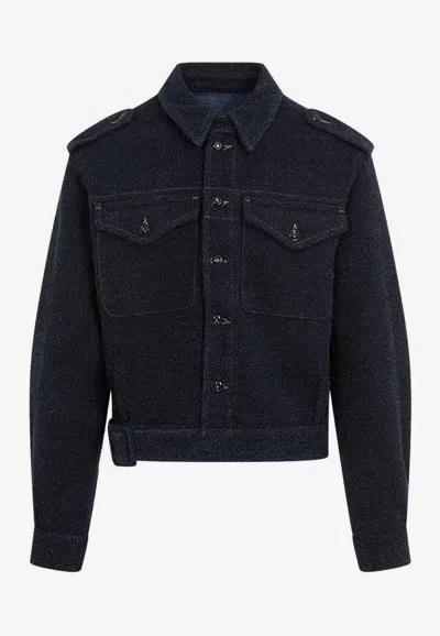 Givenchy Jacket In Blue