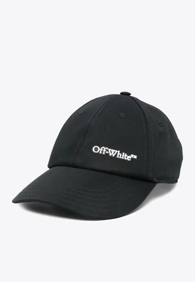Off-white 3d Logo Bksh Baseball Cap Accessories In Black