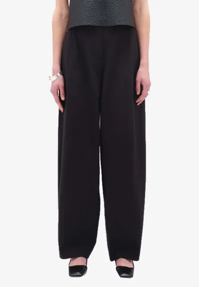 Remain Birger Christensen Wide-leg Cocoon Pants In Black