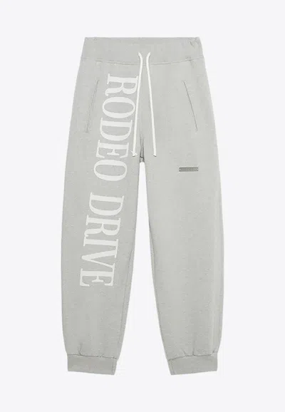 1989 Studio Melange Tracksuit Trousers Rodeo Style In Gray