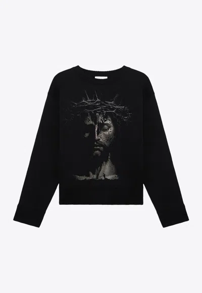 1989 Studio T-shirt Ls Jesus Black In Black
