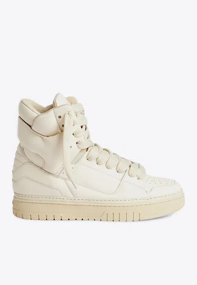 1989 Studio Sneakers High-top Toe Perforated In White