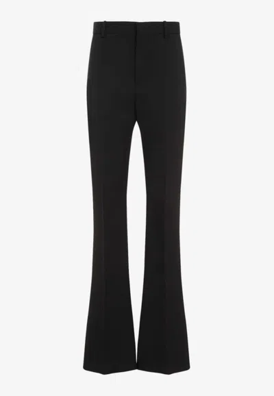 Bottega Veneta Flared Trousers In Black