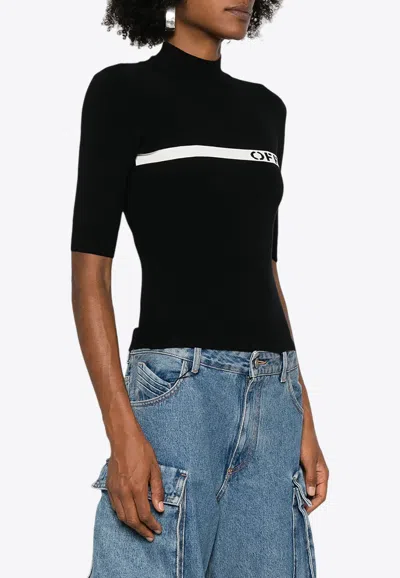 Off-white Sweaters In Black