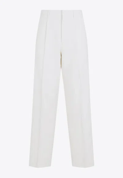 ZEGNA STRAIGHT TAILORED PANTS 