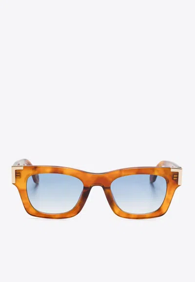 Palm Angels Westport Square Sunglasses In Blue