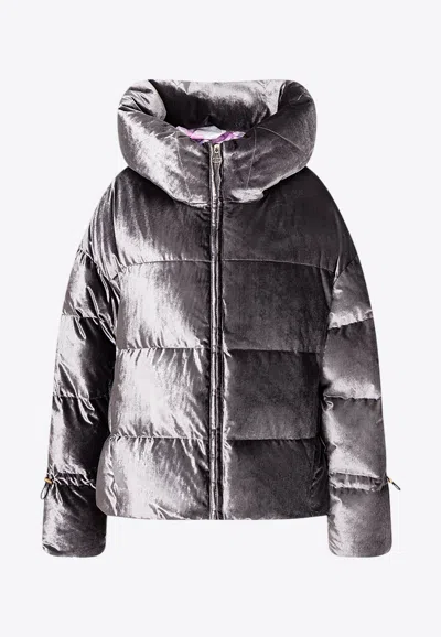 Jet Set Margot Down Jacket In Gray