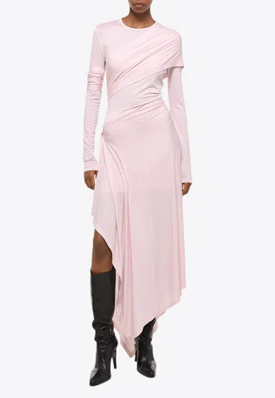 Helmut Lang Protection Dress In Pink