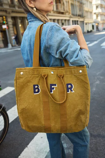 Alex Mill Painted Perfect Weekend Tote In Golden Khaki
