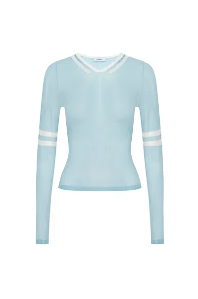 Ho24 Monica Top In Periwinkle