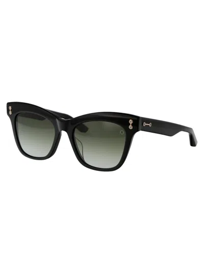 Akoni Black W Acetate Sunglasses