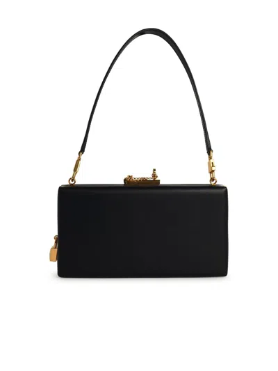 Dolce & Gabbana Leather Rectangular Bag With Detachable Strap