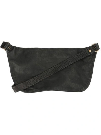 Shop Guidi Zipped Crossbody Bag