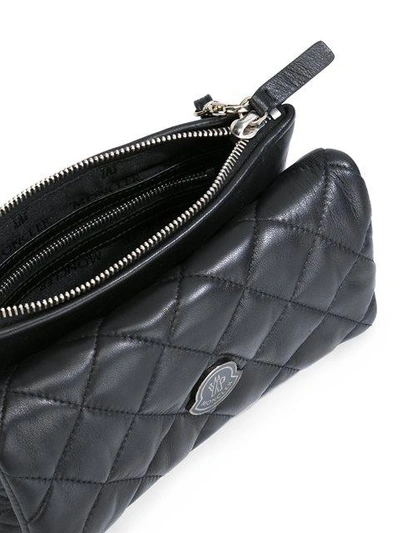 Shop Moncler Quilted Clutch Bag