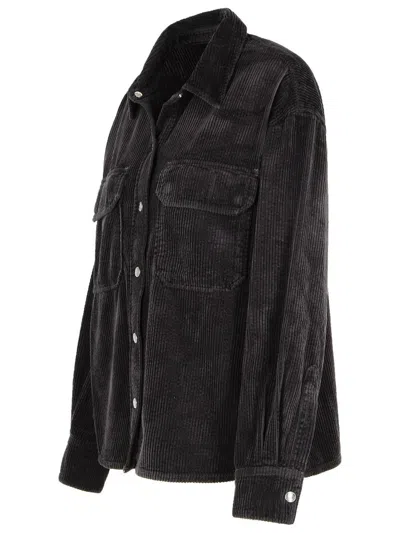 Agolde Wayne Denim Jacket In Black