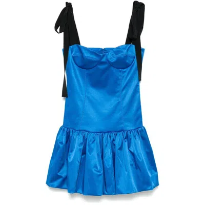 Anna October Patrice Dress In Blue