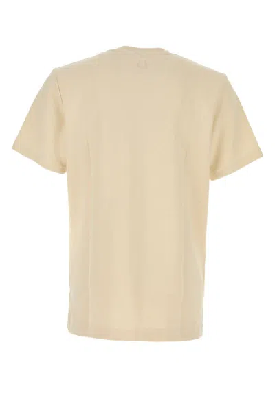 Balr. Yellow Crewneck T-shirt In Whiteswan