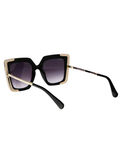 Max Mara Cat Eye Sunglasses Mm0051 01 B