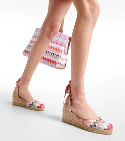 Missoni Flats In Multicolour