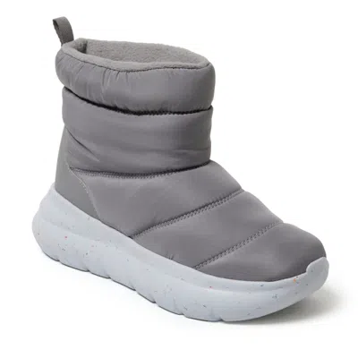 Dearfoams Women's Texoma Bootie With Regnr8 In Grey