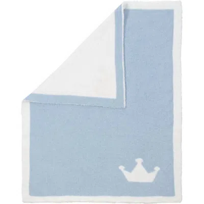 Malibu Luxxe Plush Baby Blanket In Light Blue | ModeSens