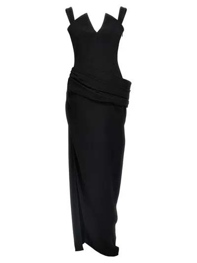 Givenchy Verziertes Abendkleid In Black