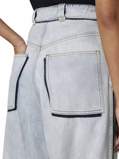 Maison Margiela 5 Pockets Carpenter Jeans In Blue