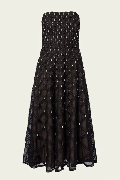 Simkhai Xolani Crystal-embellished Midi Dress