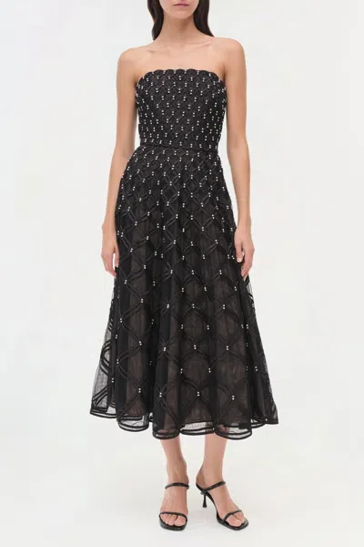 Simkhai Xolani Crystal-embellished Midi Dress
