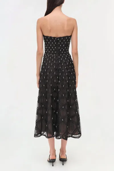 Simkhai Xolani Crystal-embellished Midi Dress