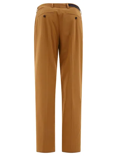 Alexander Mcqueen Tailored Trousers With Back Logo