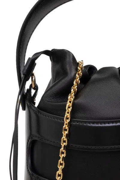 Alexander Mcqueen The Rise Mini Crossbody In Black