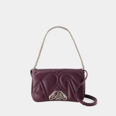 Alexander Mcqueen The Seal Leather Crossbody Bag