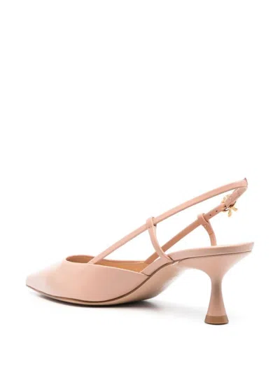 Gianvito Rossi 55mm Ascent Slingback Pump In Beige