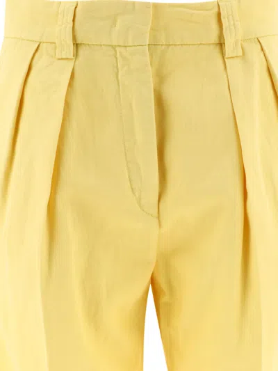 Aspesi Pleat Effect Plain Trouser Shorts
