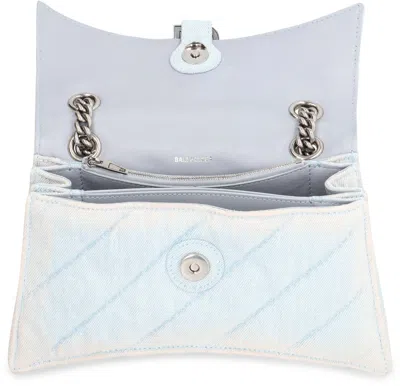 Balenciaga Denim Crush S Shoulder Bag