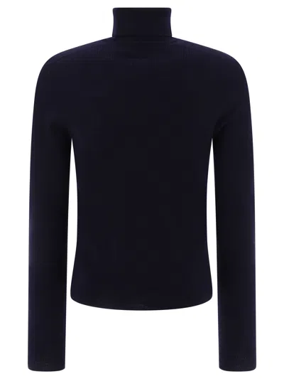 Balmain Logo-patch Ribbed-knit Jumper